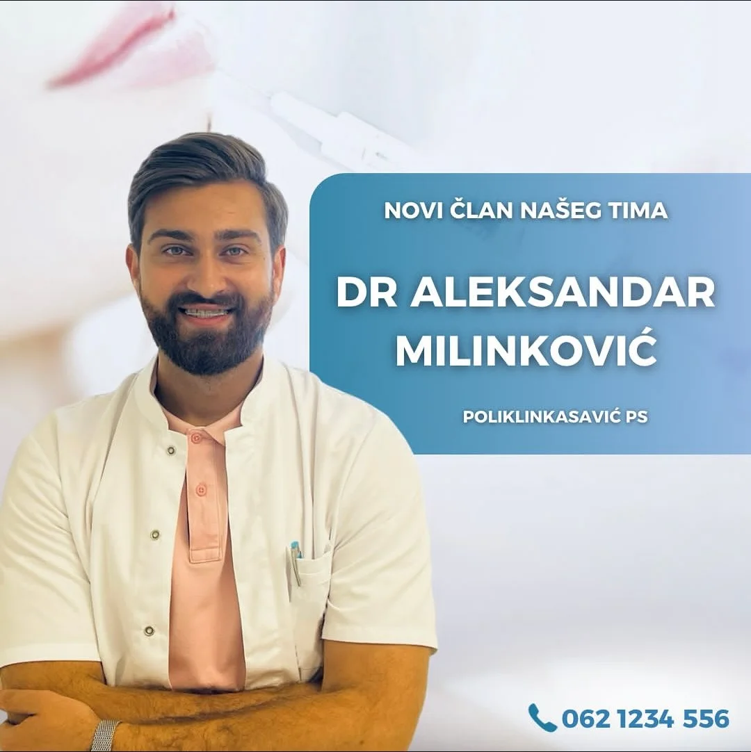 Dr Aleksandar Milinkovic Poliklinika Savic PS